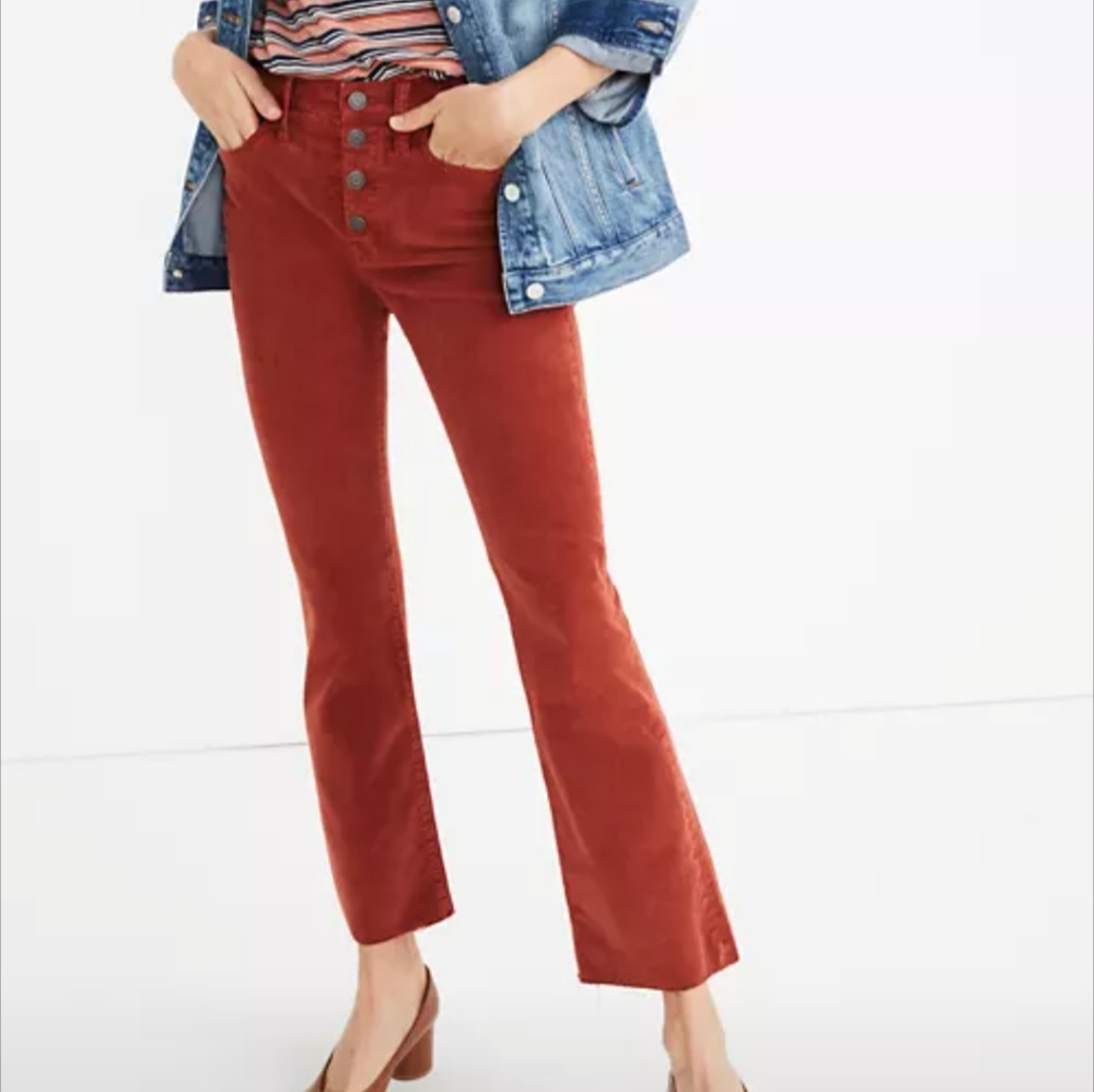Madewell Cali demi-boot Cords
